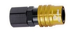 Jiffytite 21702 Q 8NPT Female Str Socket Valved Gold Black New. Price: $53.24.