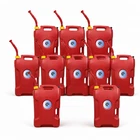 Kp 5-GALLON Red Watering & Storage Can Leak-proof, Easy Carry 10 Pack New. Price: $349.99.