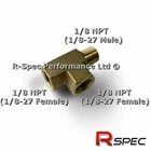 Prosport - Female Tee Oil Pressure Temp Gauge Sensor Sender Adaptor 1/8 Npt New. Price: $17.44.