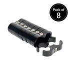 8PCS Hose Separator Clamp Fitting Connector 6AN 8AN 10AN 12AN Oil Fuel Line New. Price: $11.00.