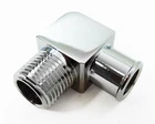 Racing Power R4529 90 Deg Alum Fitting 3/4 X 1/2IN- Chrome New. Price: $36.02.