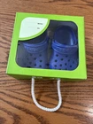 Crocs Classic Toddler Clogs Sz 2 3 Comfort Blue Bolt Round Toe Slip-on Shoes New. Price: $14.00.