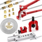 3/16-INCH Brake Line Kit W/fitting Unions Nuts Includes Bender Cutter Flare Tool New. Price: $60.16.