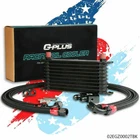 10 Row Engine Aluminum Oil Cooler Kit Fit For LS1 LS2 LS3 Sandwich Plate Black New. Price: $110.89.
