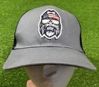Retro Big Foot Trucker Hat Snapback Sasquatch July 4TH American Flag Nwot New. Price: $22.12.