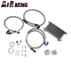 Emusa Universal Row AN10 Engine Oil Cooler +filter Adapter Kit Silver New. Price: $199.89.