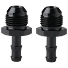 Podavelle 8AN Male Flare To Hose Barb 5/16", Black - 2PCS New. Price: $26.31.